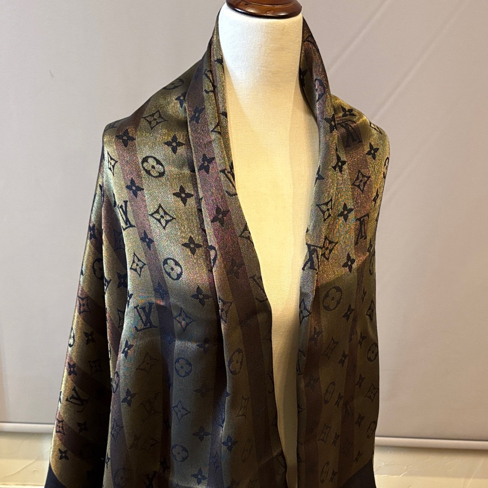 Luxury LV Multicolor Designer Scarf